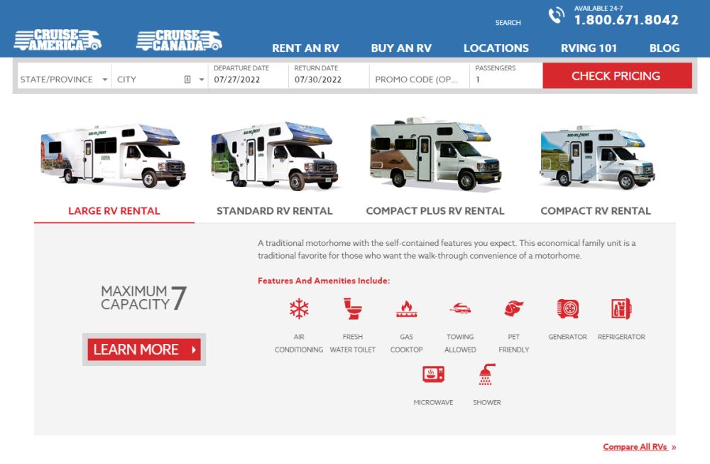 10 Best Motorhome & RV Rentals in Ontario [2023]